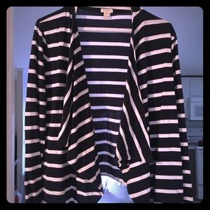 J. Crew striped jacket